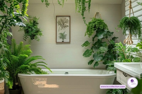 Plants in your bedroom or bathroom don’t just look pretty—they help purify the air, boost your mood, and create a calming, spa-like vibe. A few leafy touches can turn your space into a self-care sanctuary without much effort.